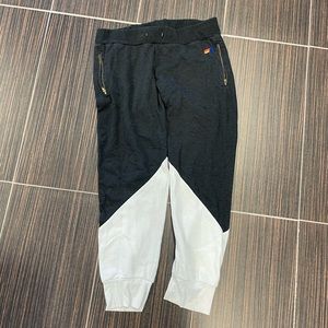 Aviator Nation Black & White Sweatpants